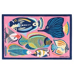 Hermes Marine / Rose Traffic Jam beach towel