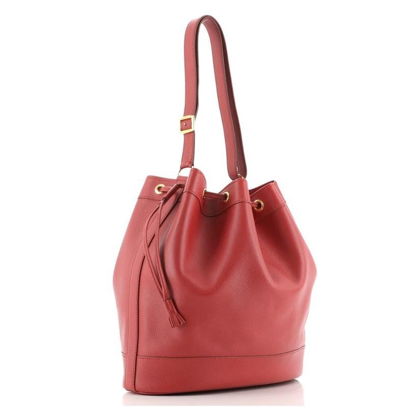 Pink Hermes Market Handbag Leather 28