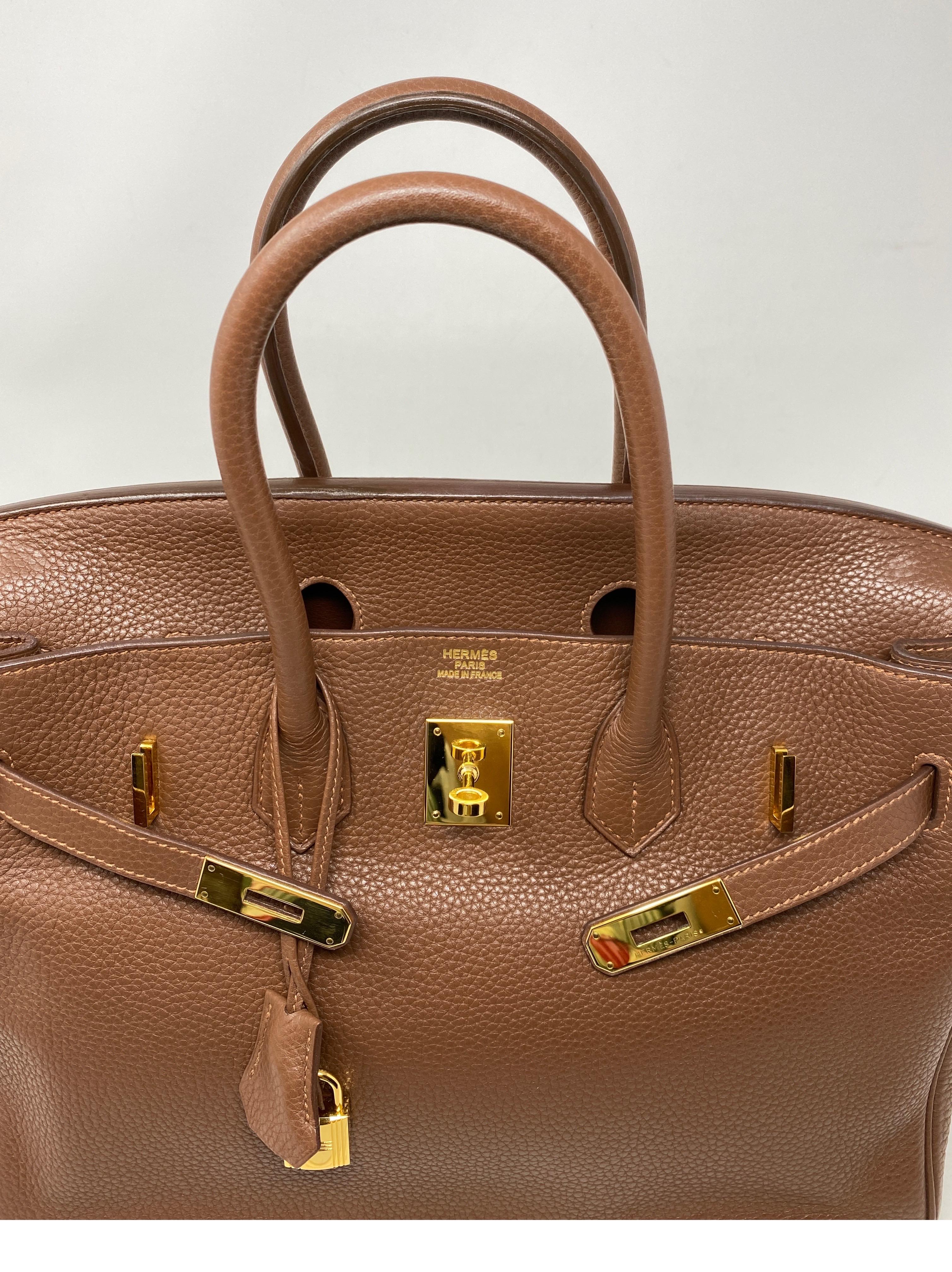 Hermes Maroon D'Inde Birkin 35 Bag 2