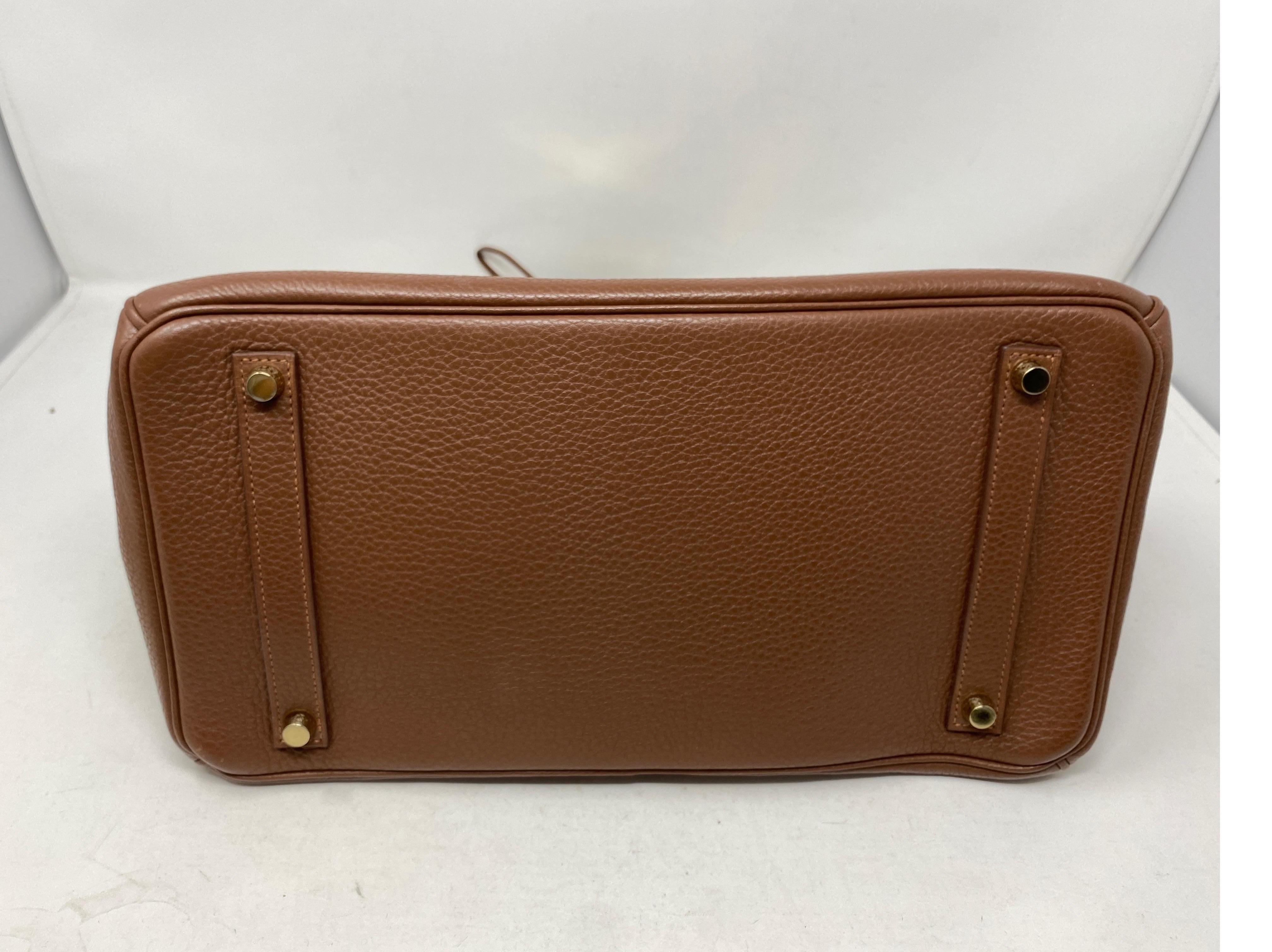 Hermes Maroon D'Inde Birkin 35 Bag 4