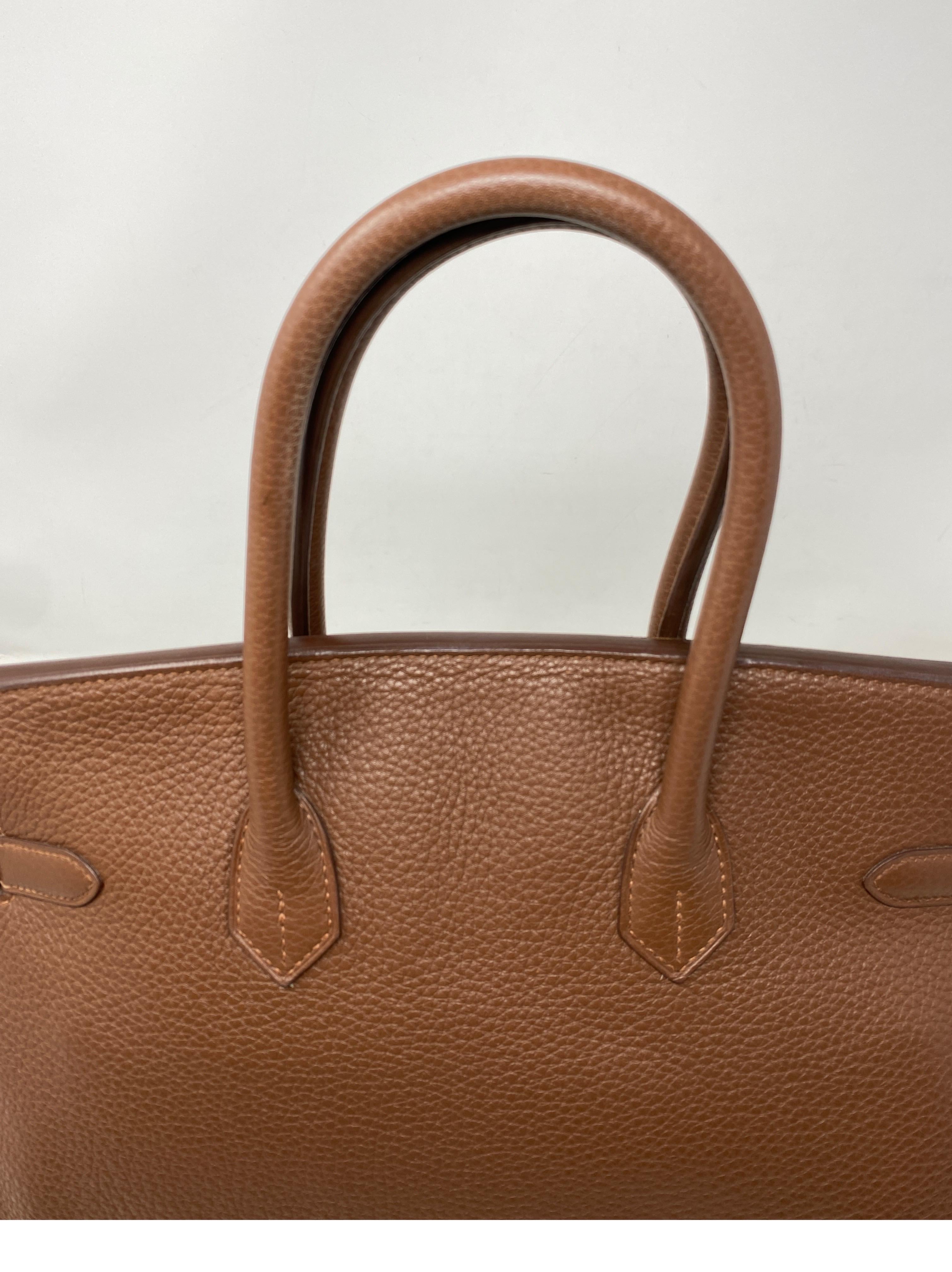 Hermes Maroon D'Inde Birkin 35 Bag 8