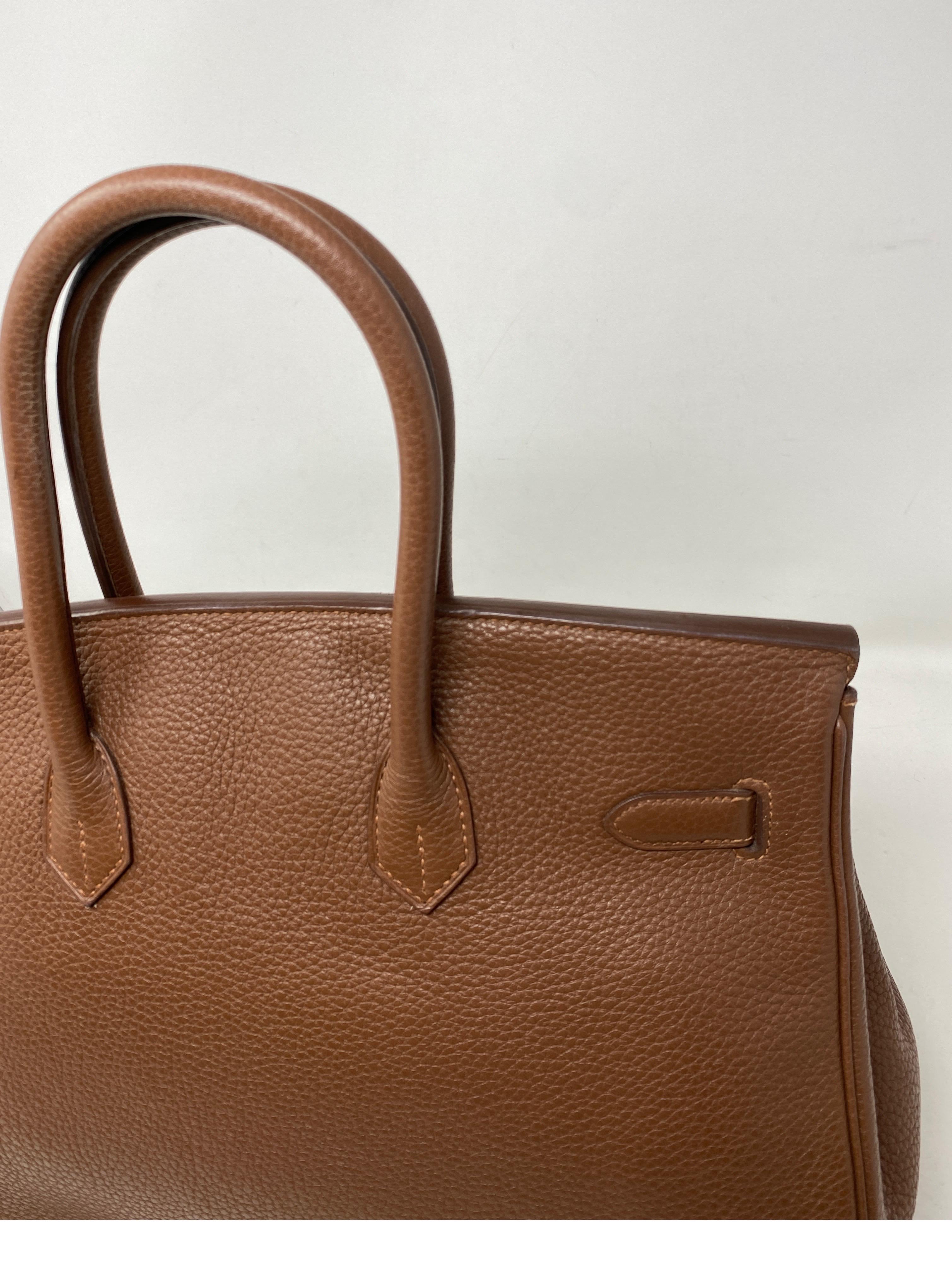 Hermes Maroon D'Inde Birkin 35 Bag 9