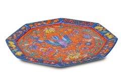 Hermès “Marqueterie” Porcelain LG Dish
