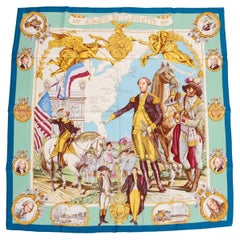 Hermes Marquis De Lafayette Silk Scarf