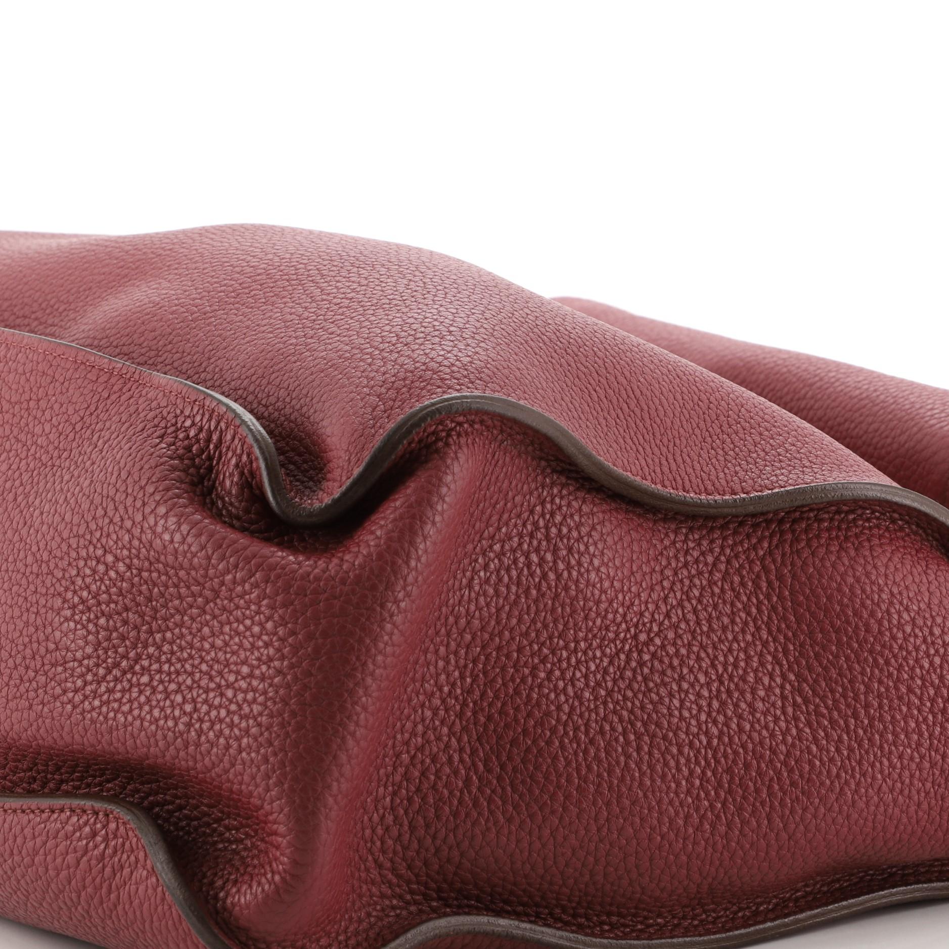 Hermes Marwari Bag Clemence GM In Good Condition In NY, NY