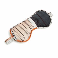 Hermès Masque de Sommeil Neuf Grand Tralala Silk Twill Eyemask New in box Hermes