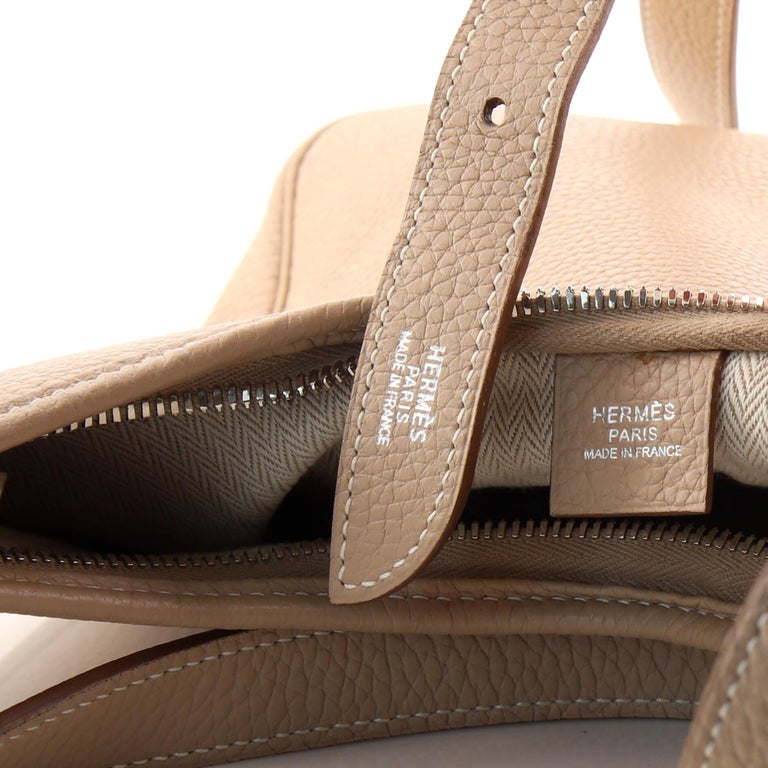 Hermes Massai Cut Handbag Leather 32 Black