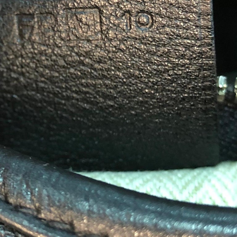 RDC13289 Authentic Hermes Gris Grey Leather Massai 32cm Shoulder