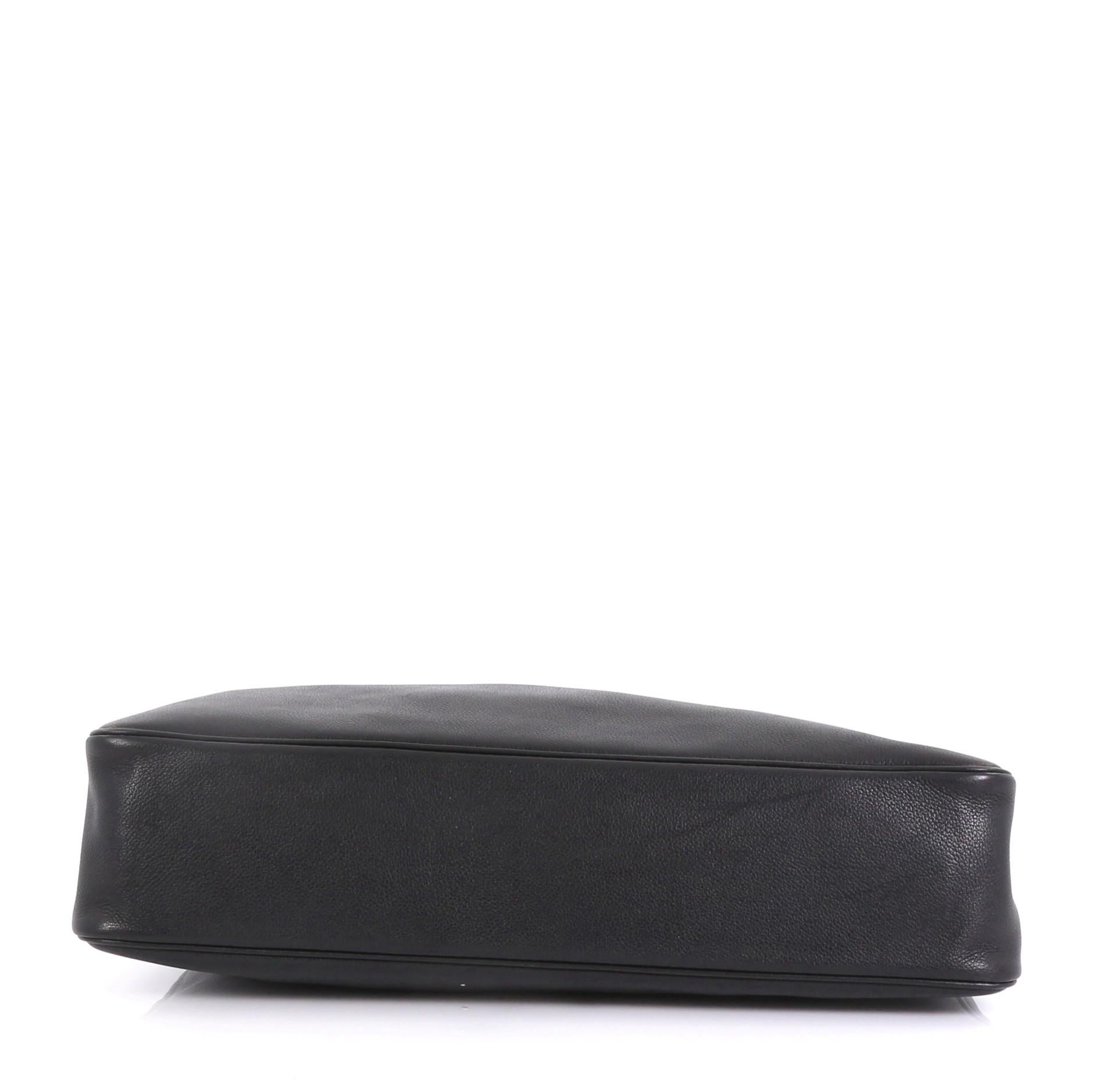Black Hermes Massai Cut Handbag Leather 32
