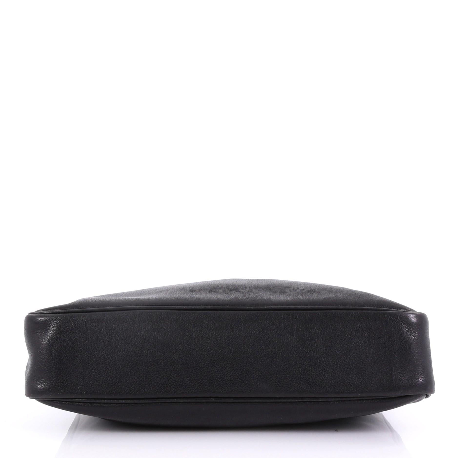 Black Hermes Massai Cut Handbag Leather 32