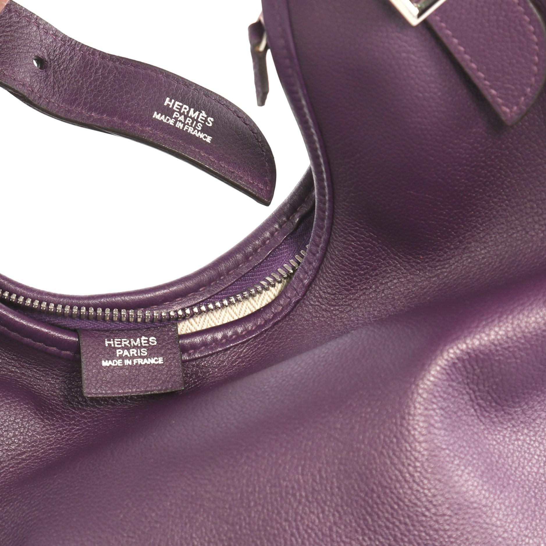 Hermes Massai Cut Handbag Leather 32 2