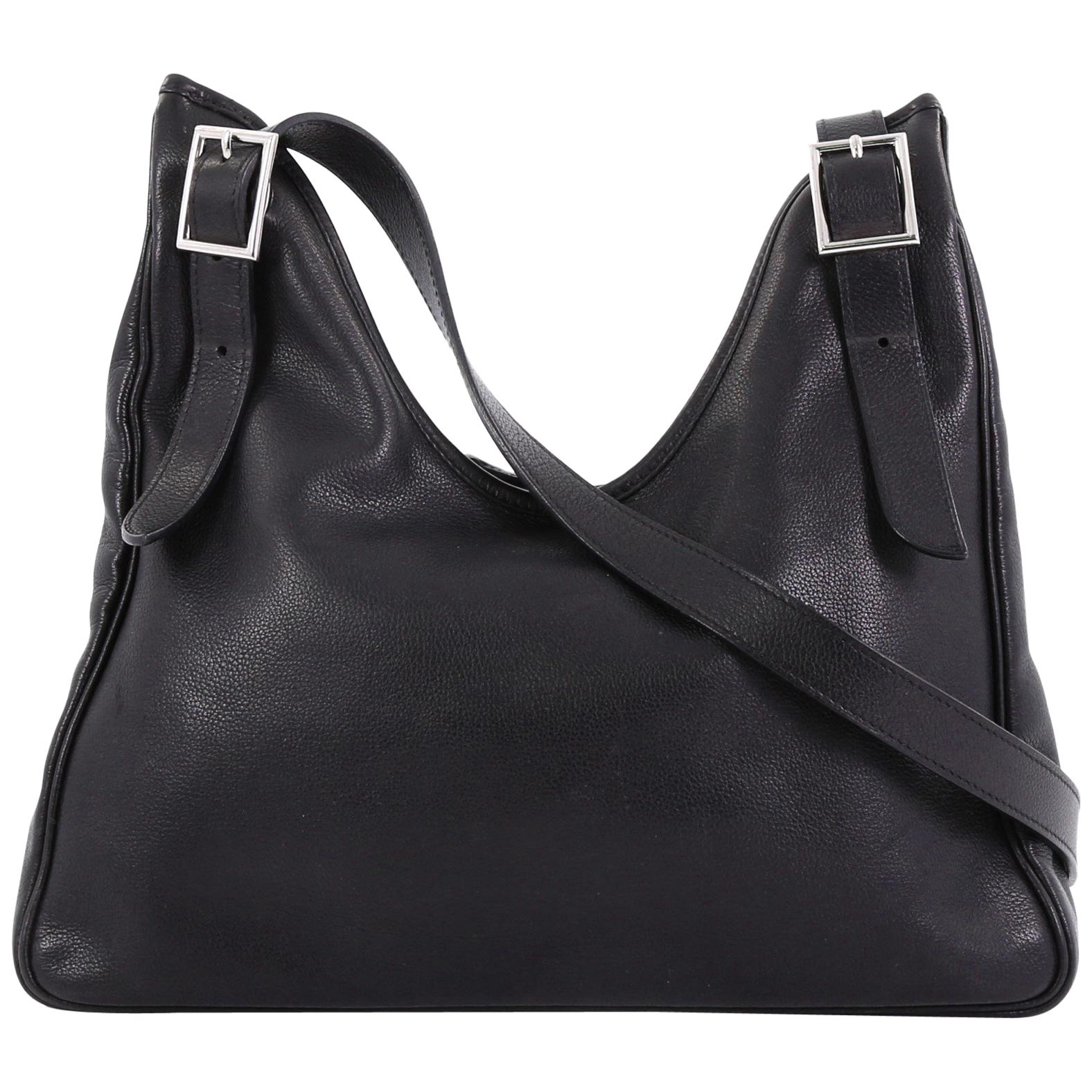 Hermes Massai Cut Handbag Leather 32