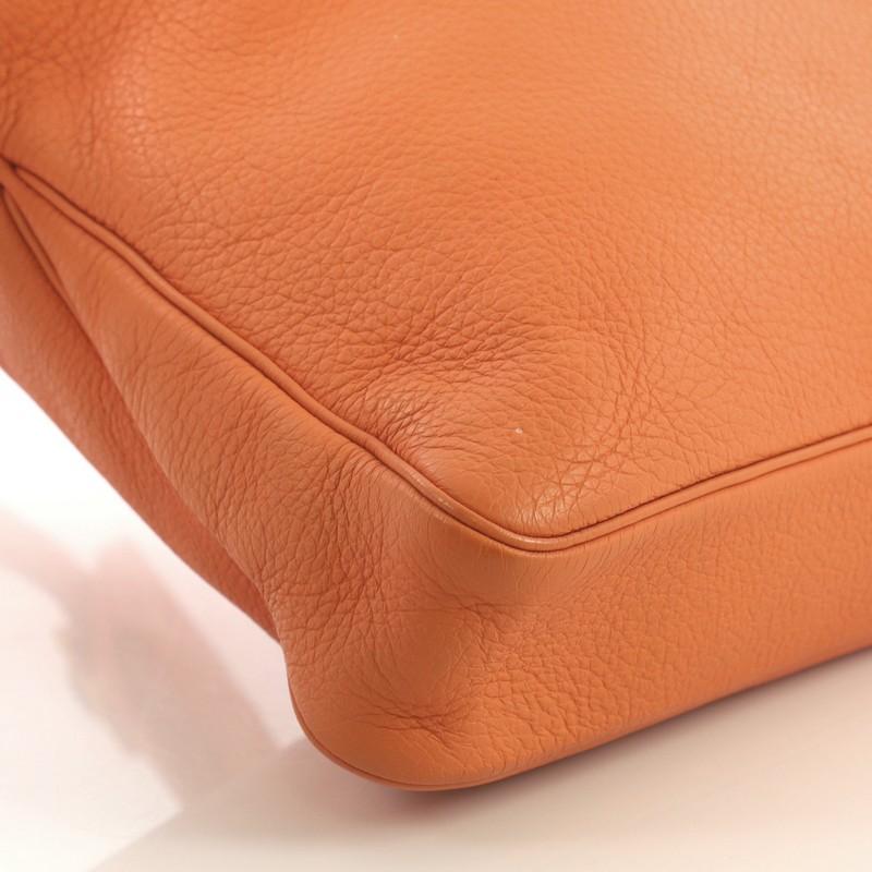 Hermes Massai Handbag Leather 32 3