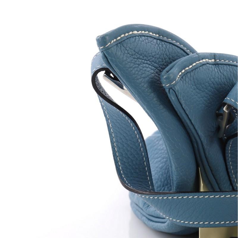 Hermes Massai Handbag Leather 32 4