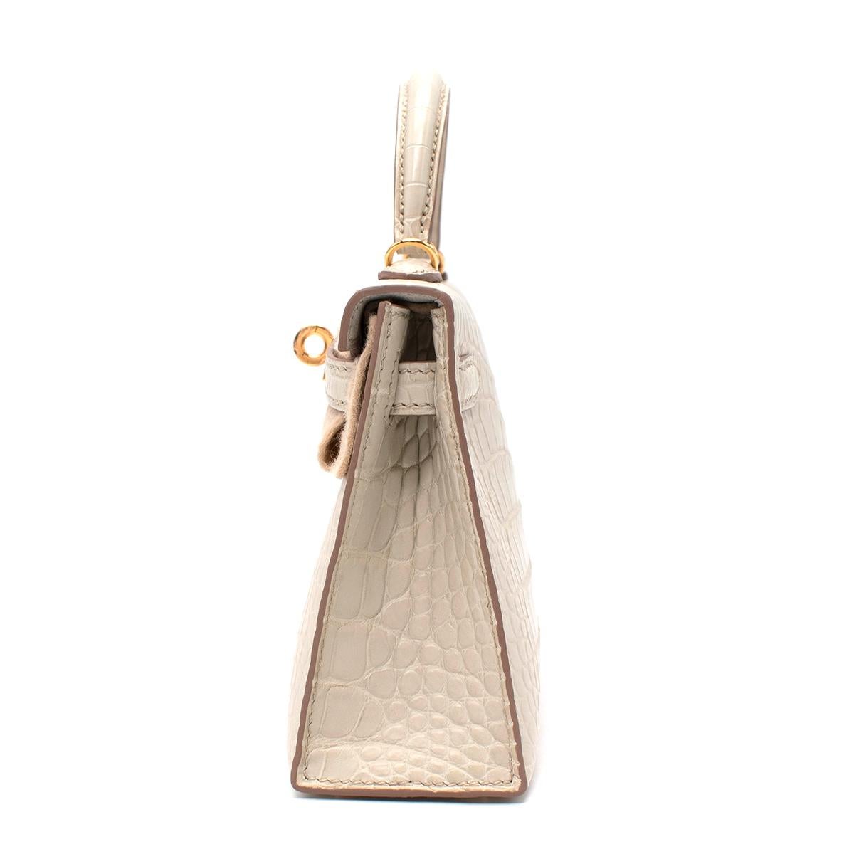 hermes mini kelly alligator