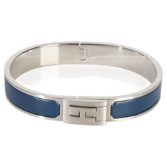 Hermès Bracciale Jet opaco in blu Bracciale Biarritz