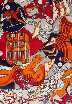 Hermès Maxi Twilly « L’Artificier »