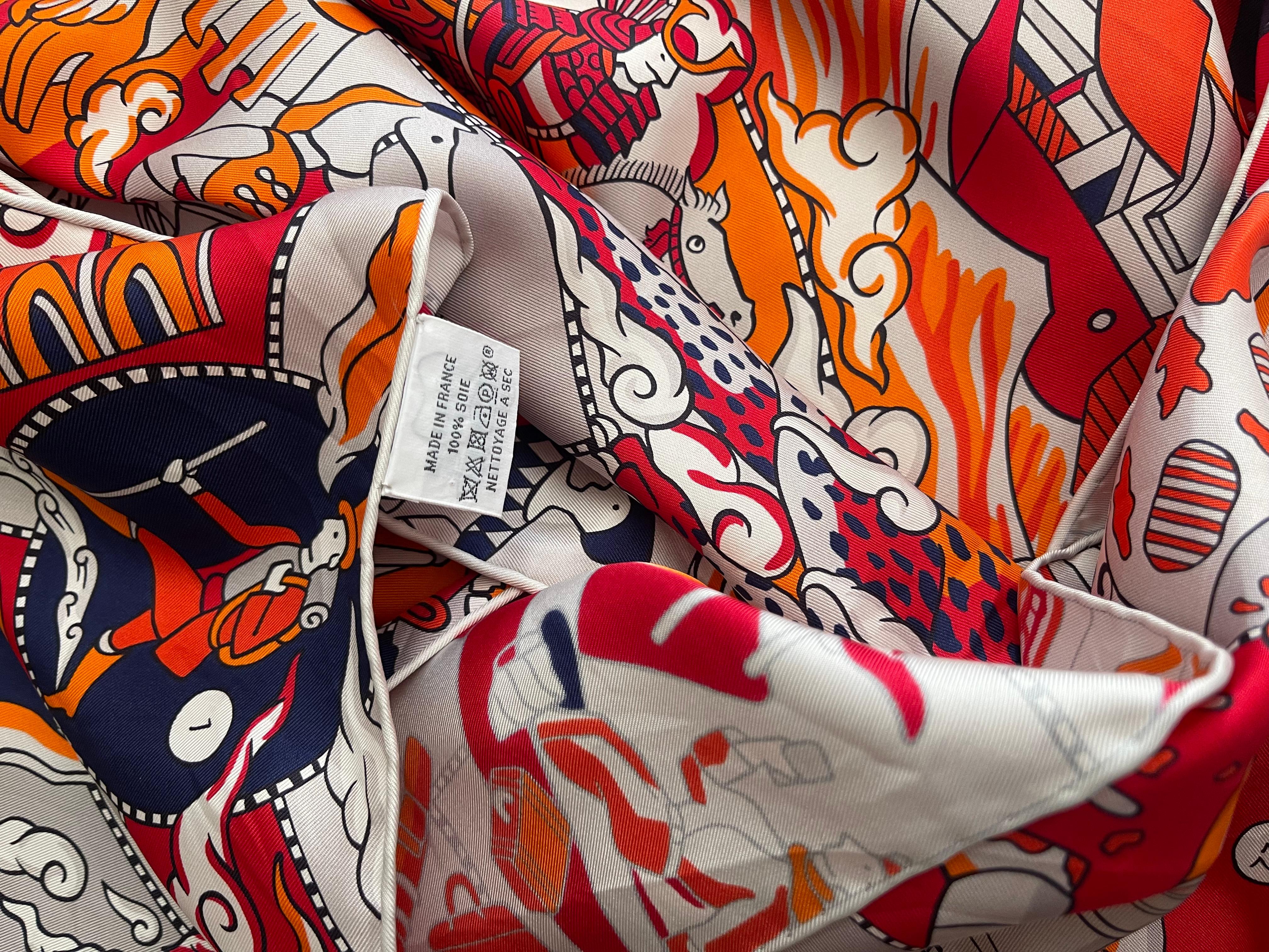 Hermès Maxi Twilly « L’Artificier » For Sale 1