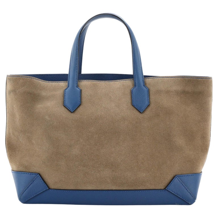 Shop HERMES Garden Party Unisex 2WAY Plain Leather Logo Totes by