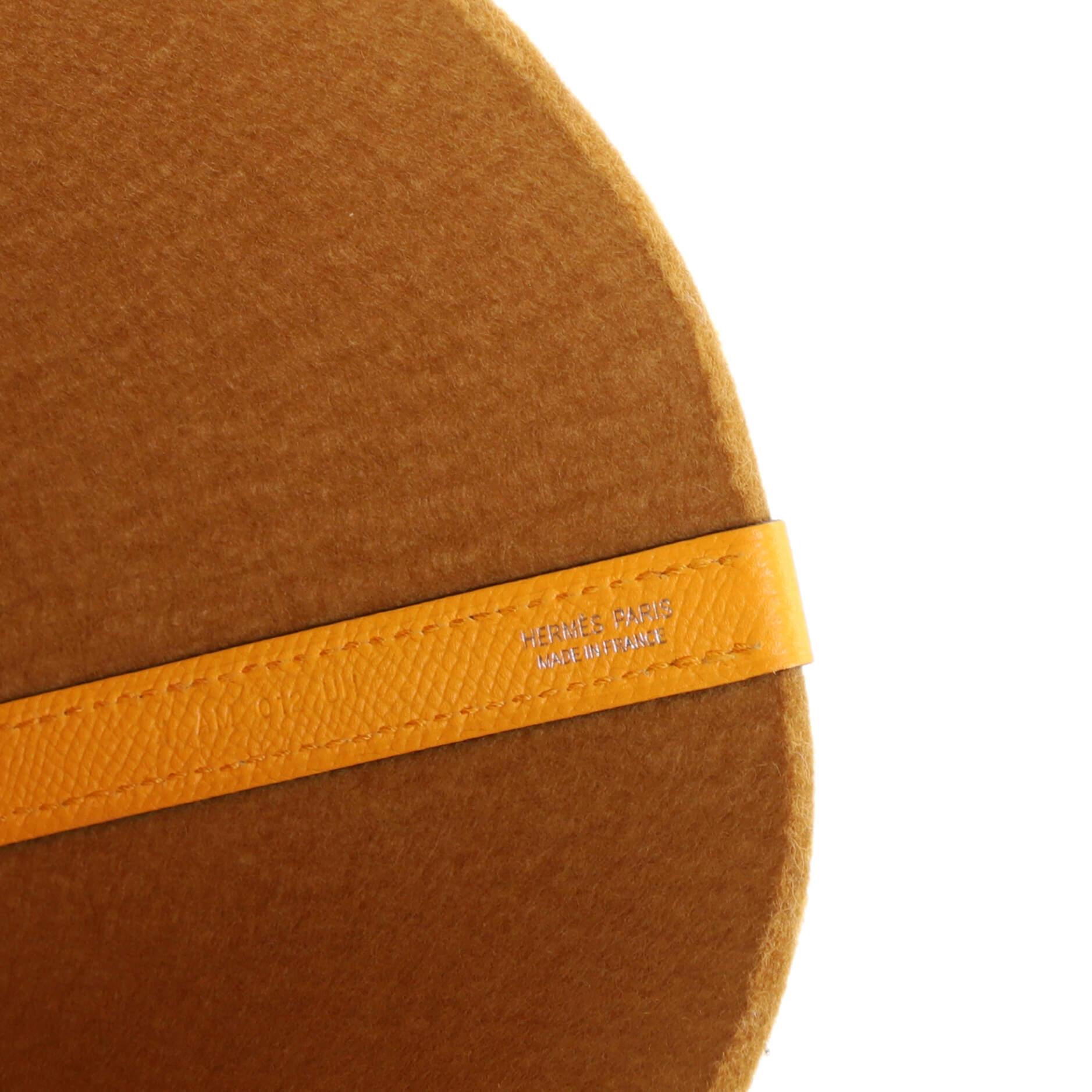 Hermes Maxibox Cabas Felt with Epsom 30 In Good Condition In NY, NY