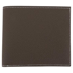 Hermes MC2 Copernic Bifold Wallet Etoupe Epsom Leather
