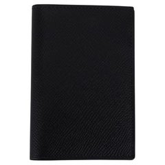 Hermes MC2 Euclide Card Holder Black Epsom Leather