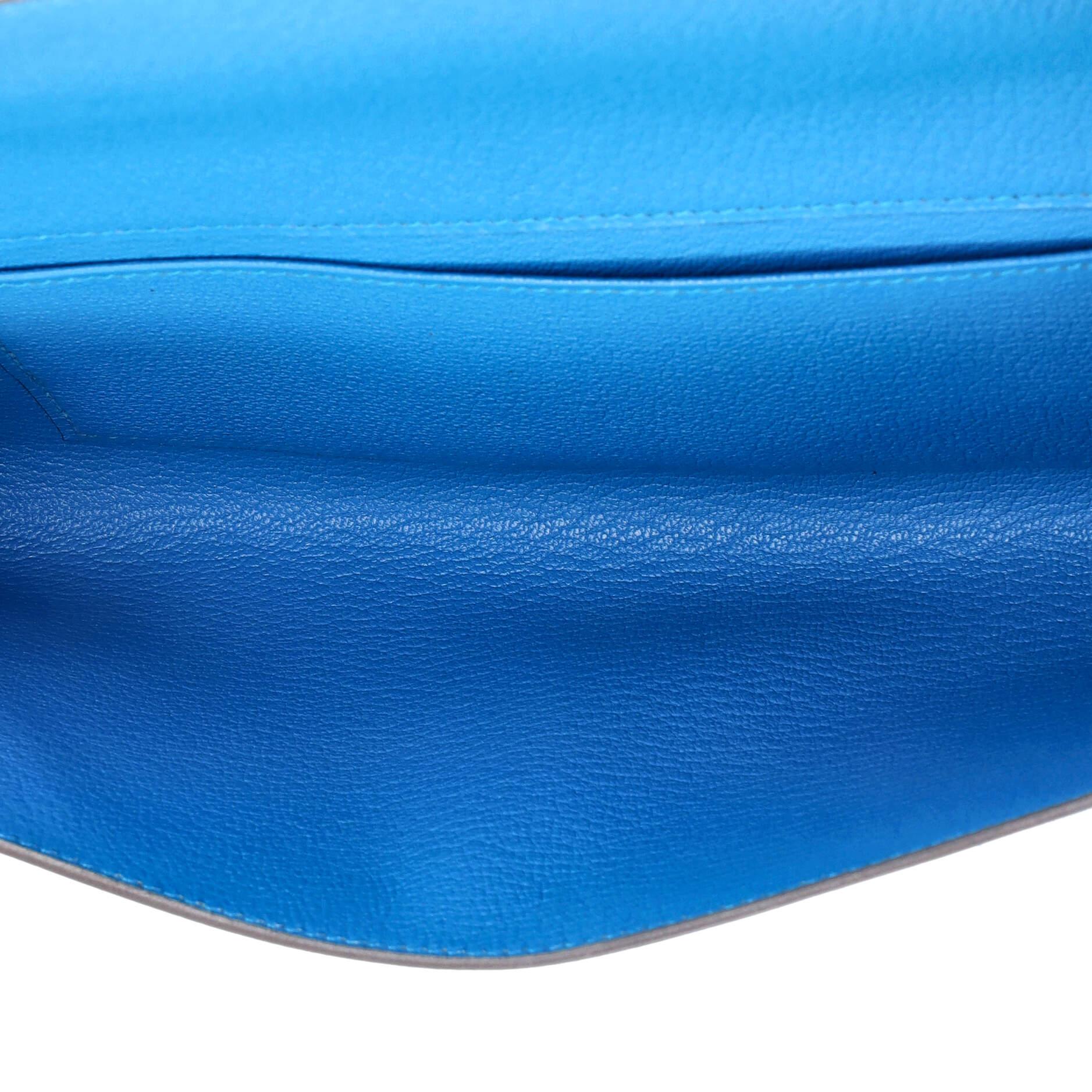 Hermes Pochette Medor Chevre Mysore 23 en vente 2