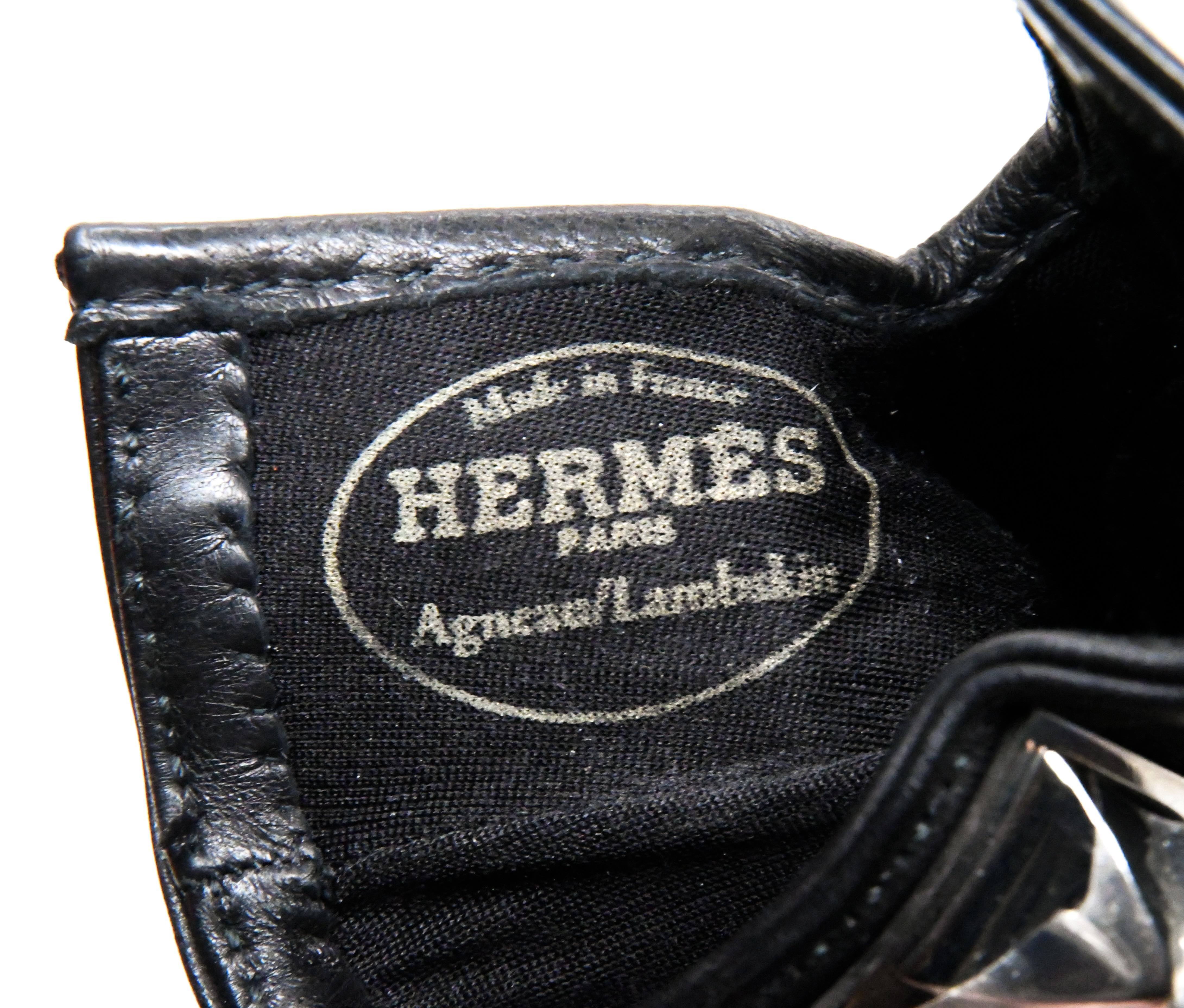 Hermès Medor Collier de Chien Lambskin Gloves New In Box Size 8 In New Condition In Palm Beach, FL