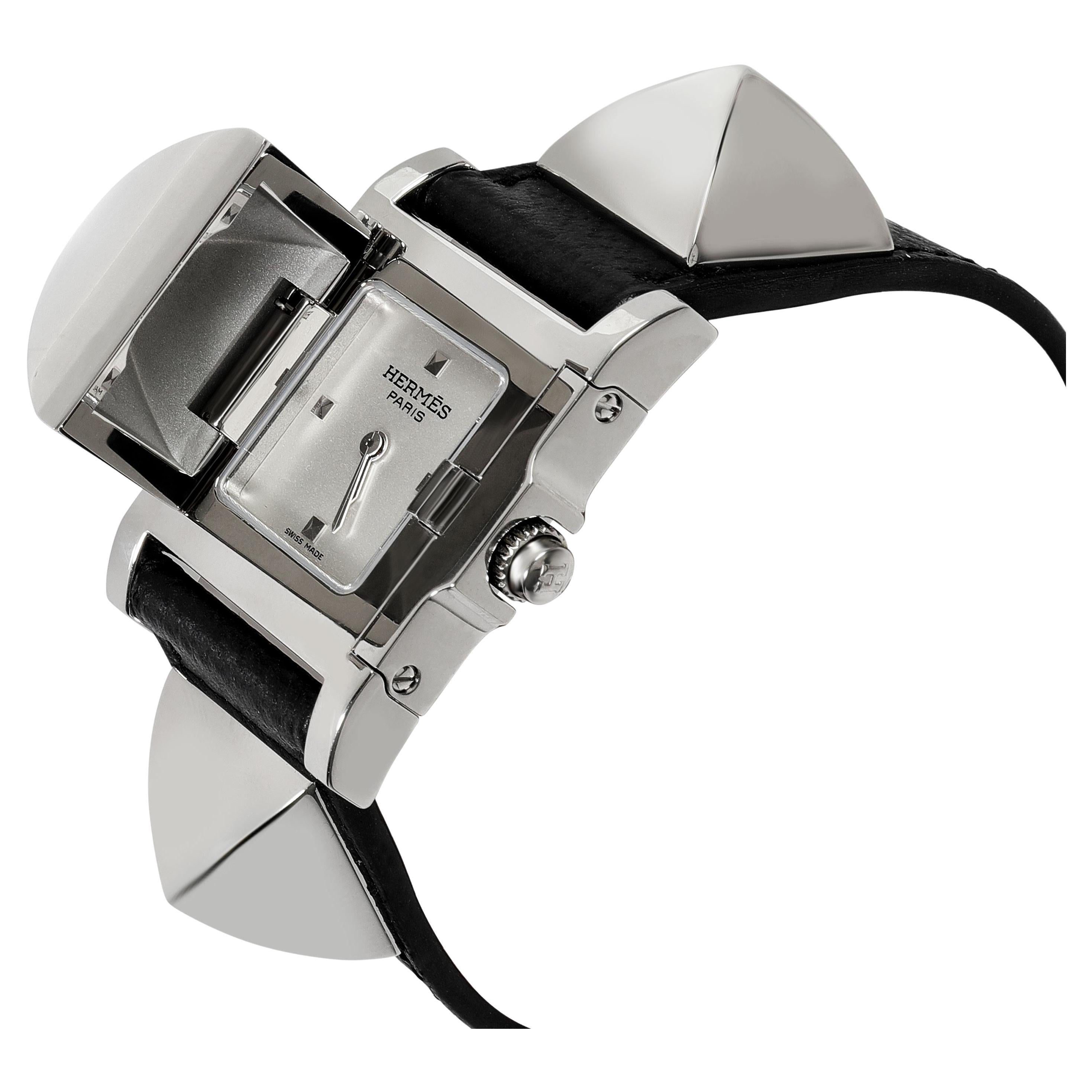 Hermès Medor ME3.210 Women's Watch in Stainless Steel