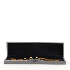 Hermes Medor Quartz Watch Plated Metal and Leather 23