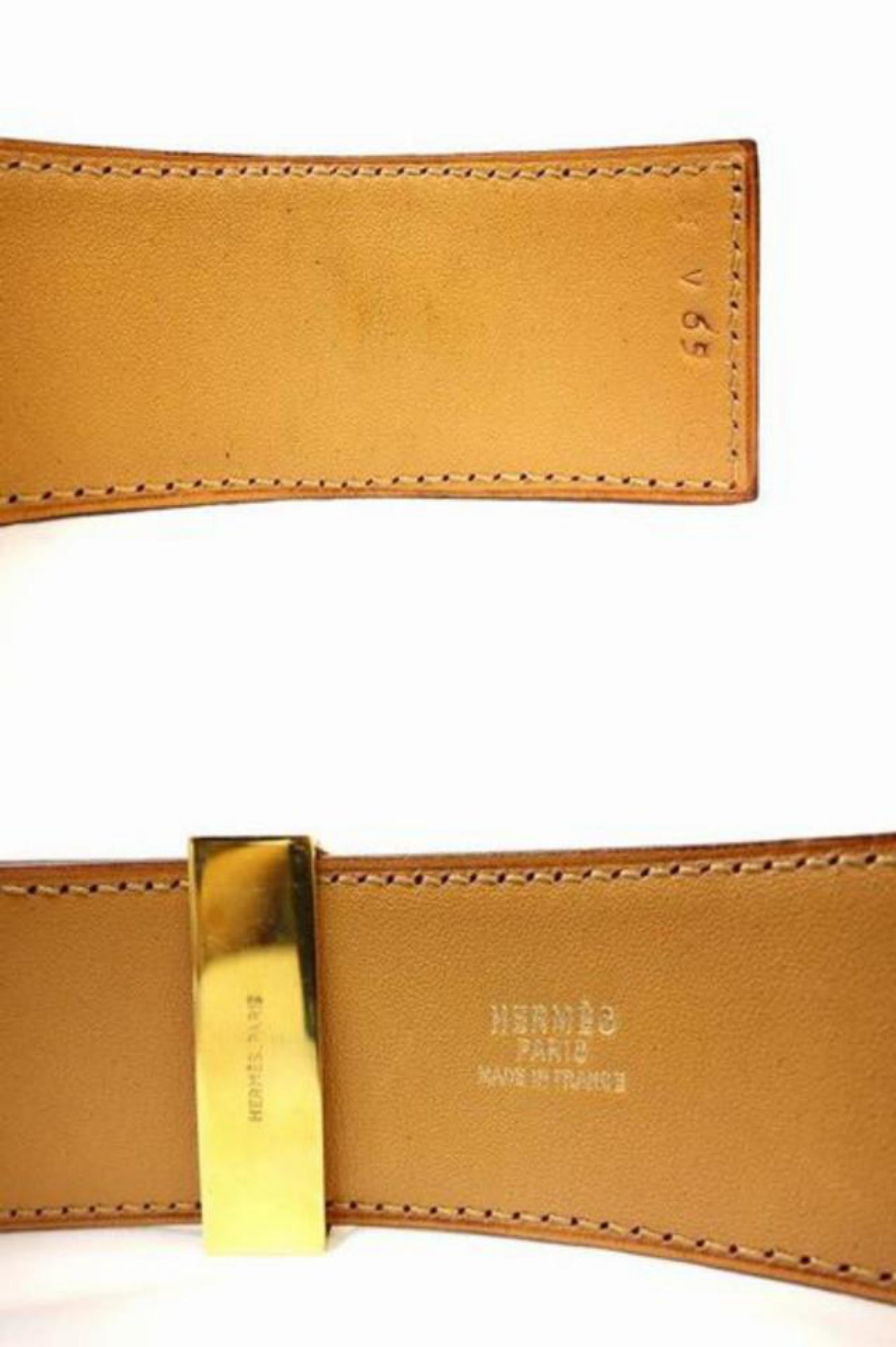 Hermès Medor Rouge Collier De Chien Belt Cdc223128 Red Leather Cross Body Bag For Sale 5