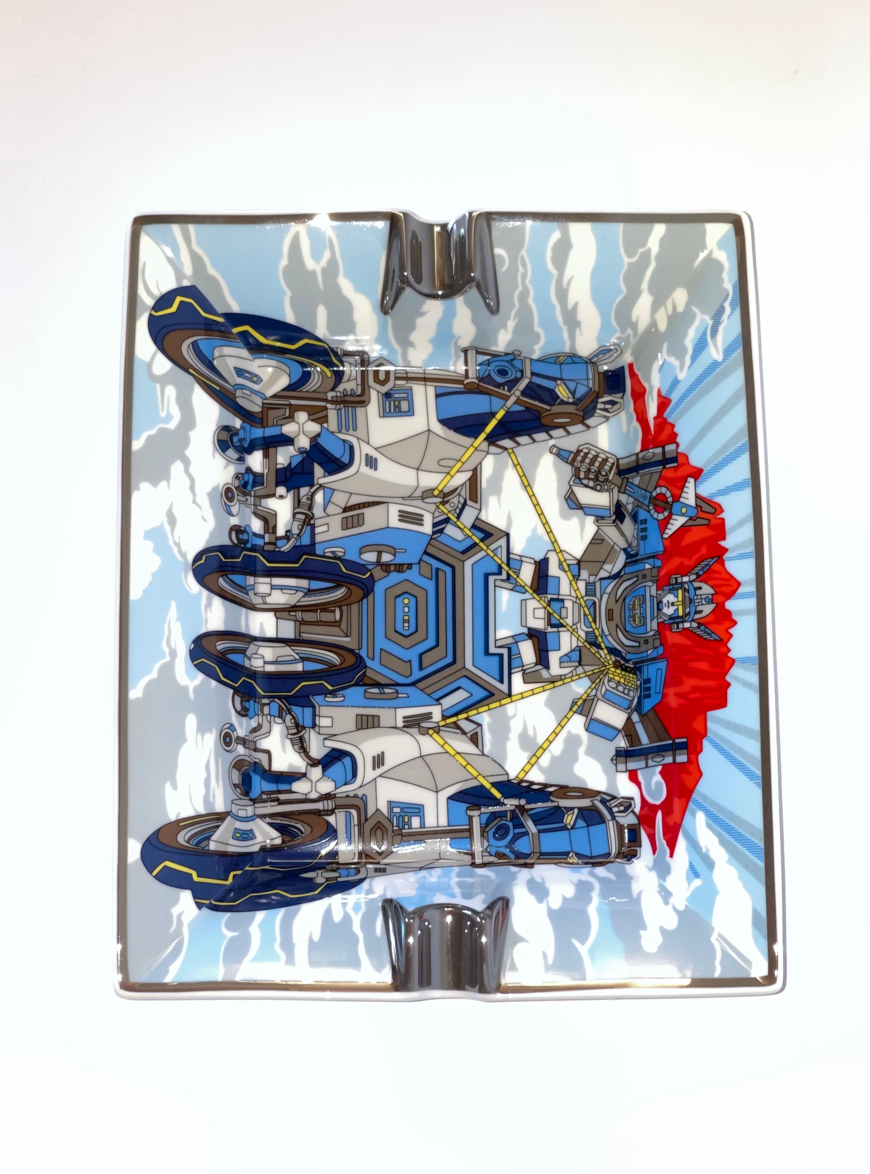 French Hermes Mega Chariot Vide Poche Change Tray or Ashtray For Sale