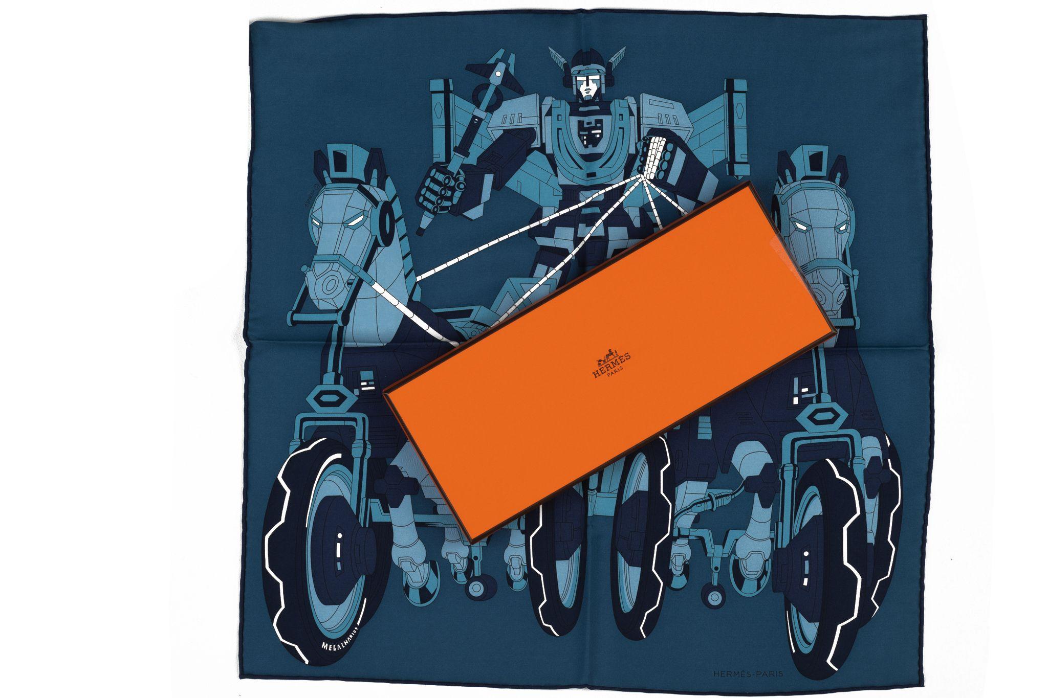 Mega Carroza Hermès de Daisuke Nomura Azul en venta
