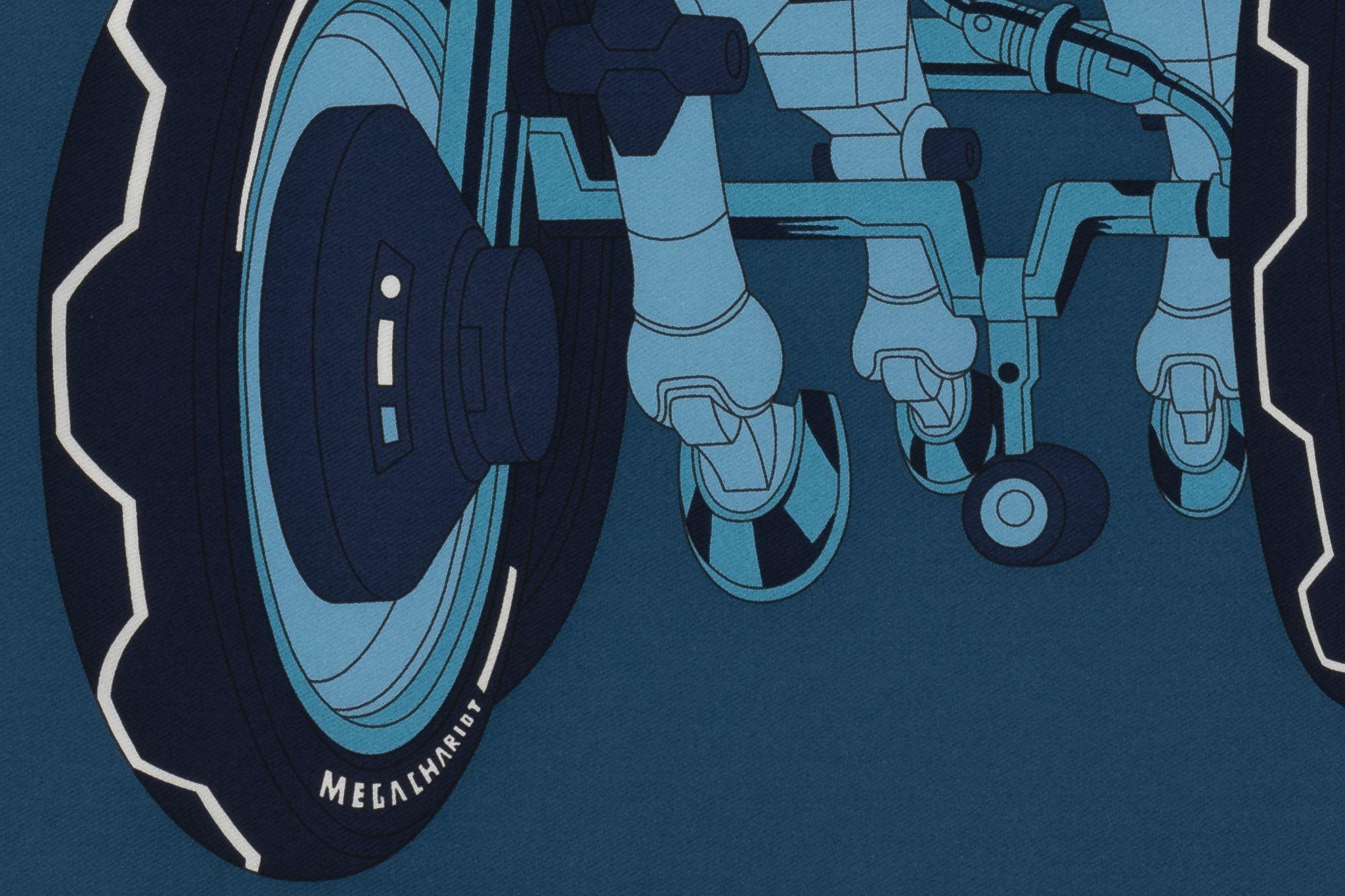 Bleu Mega Chariot d'Hermès par Daisuke Nomura en vente
