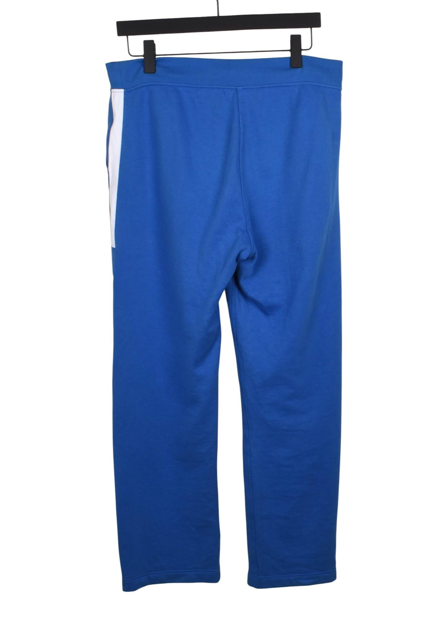 Hermes Männer Hosen Sweatpants Adjustabel Taille Größe XL, S1608 (Blau) im Angebot