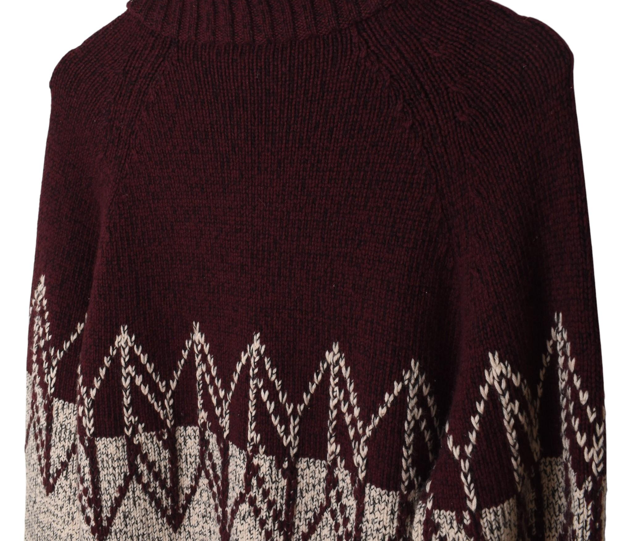 Noir Hermes Homme Pull Tricot Laine Cachemire Tricot zippé Taille L, S1538 en vente