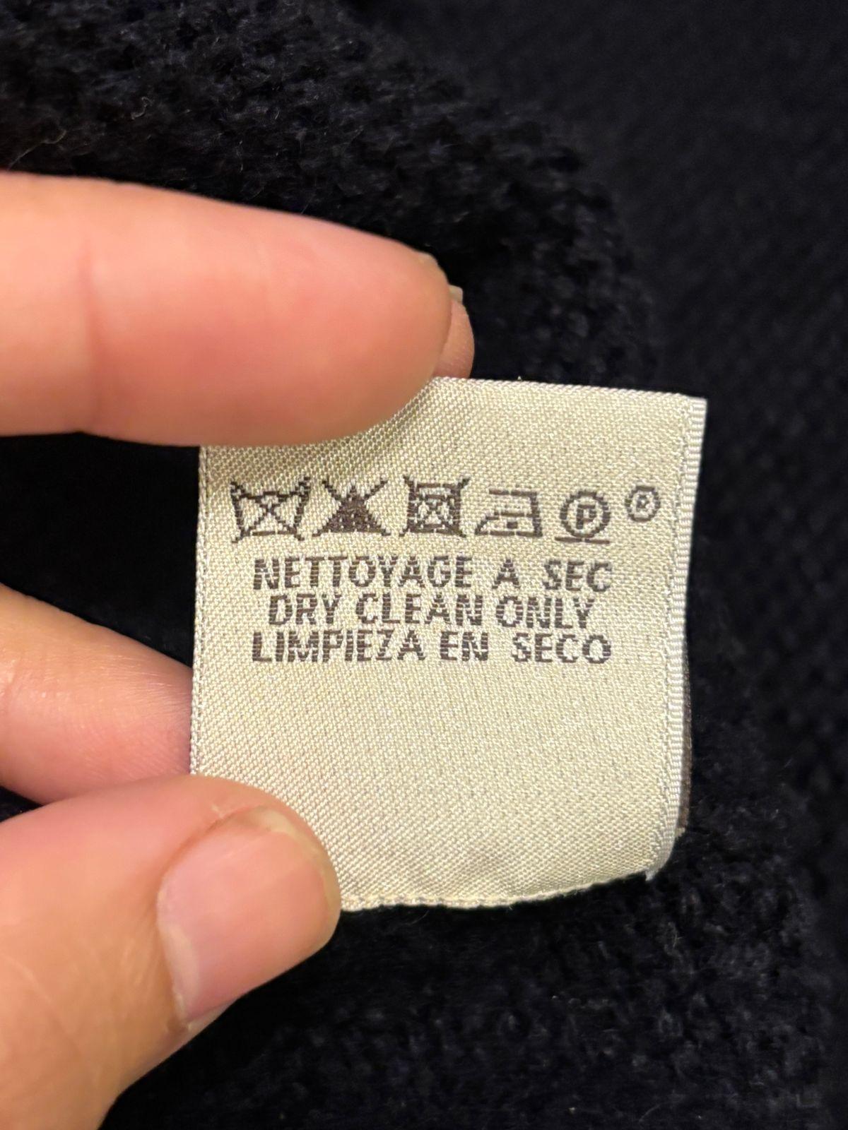 Hermes Hommes XL Cachemire Double Couche Zip Up Pull à col roulé en vente 1