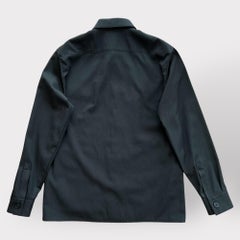 Hermès Men's 'Icones au Carre' Overshirt, Black, 38 UK/US