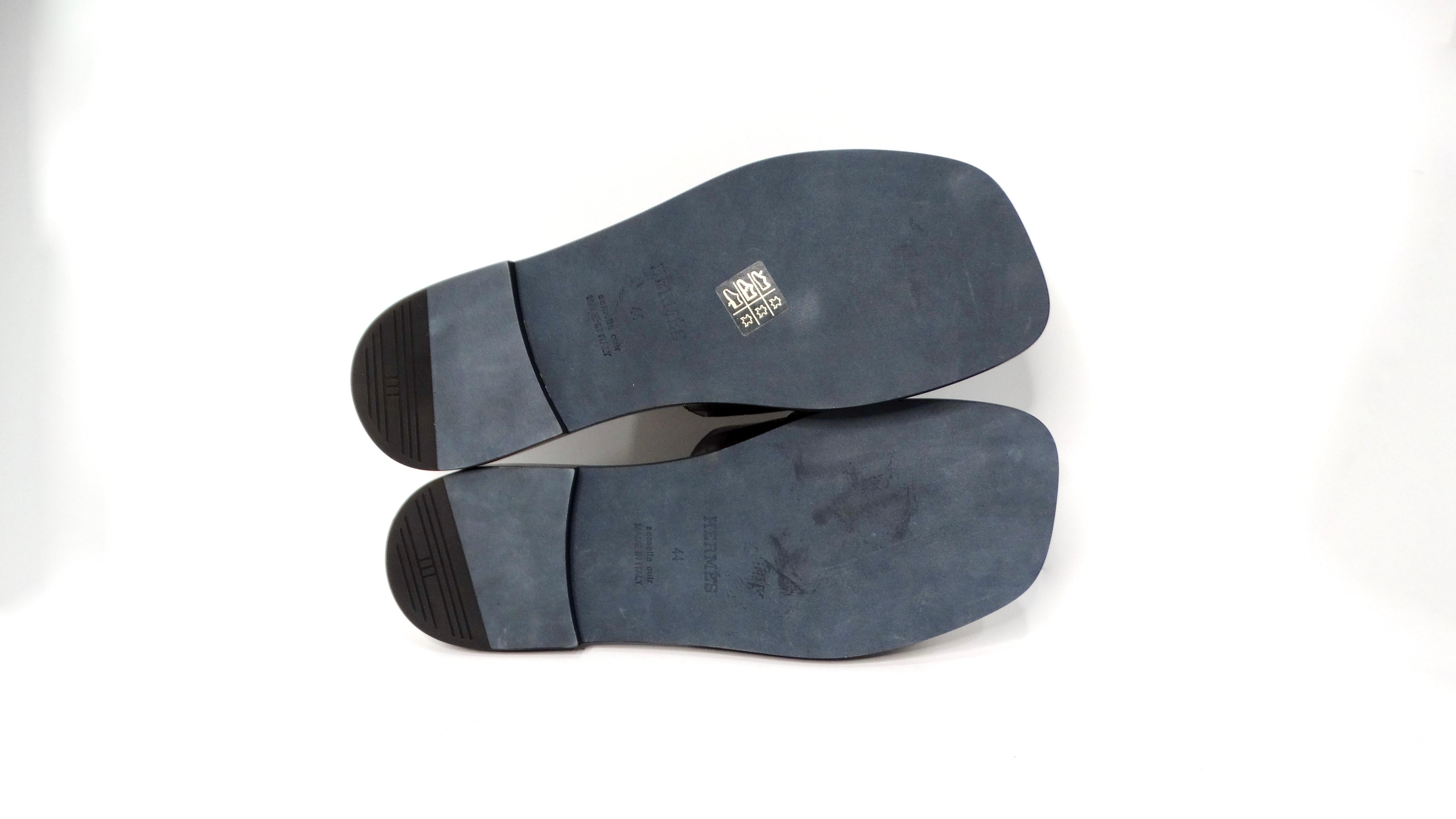 Hermes Mens Made-To-Order Gabriel Black Alligator Leather Slide Sandals For Sale 4