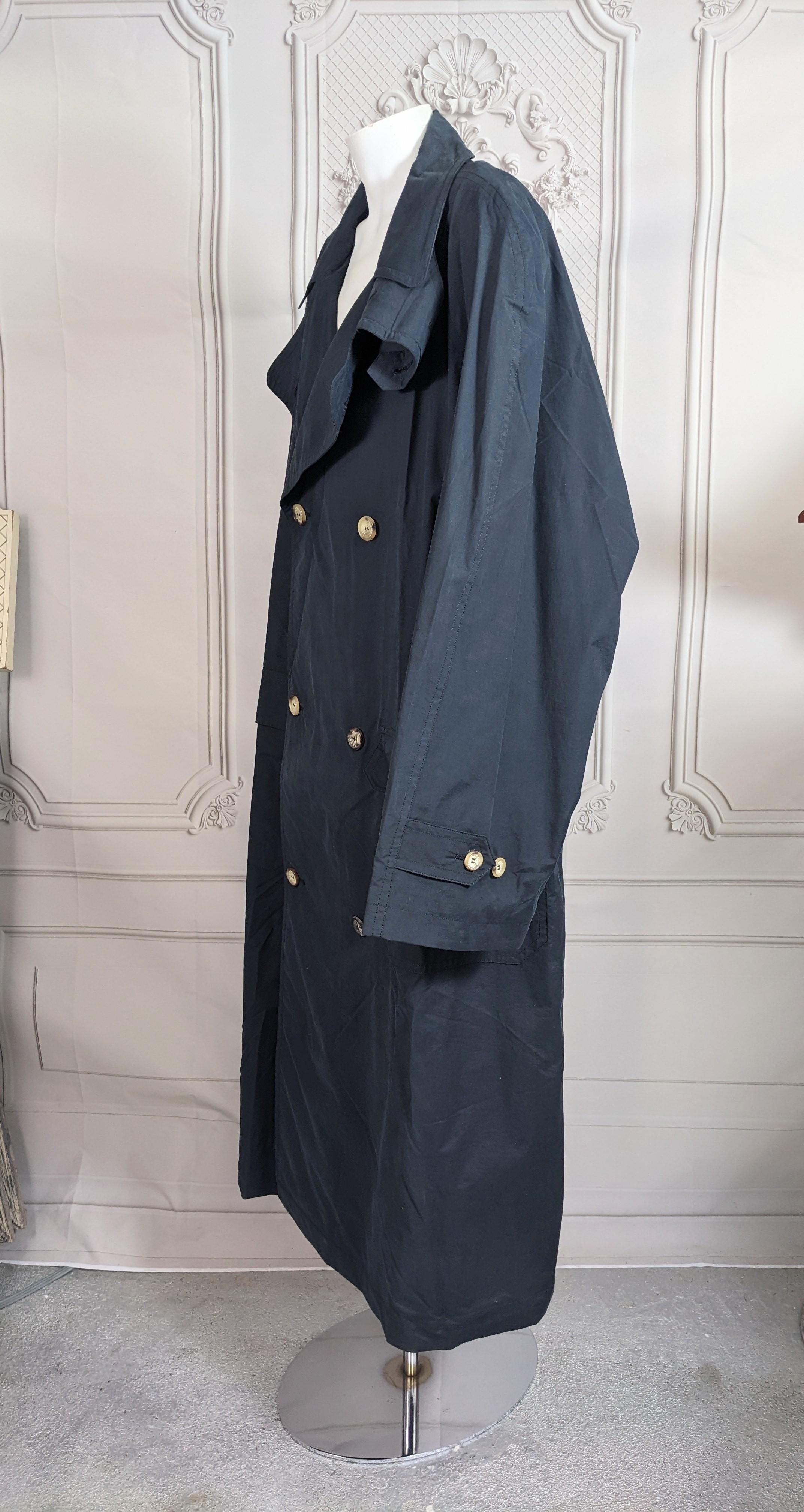 Men's Hermes Mens Navy Oversized Trench For Sale