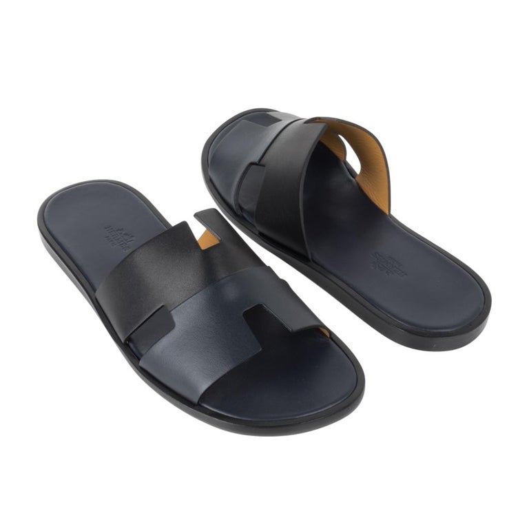 hermes izmir sandals blue