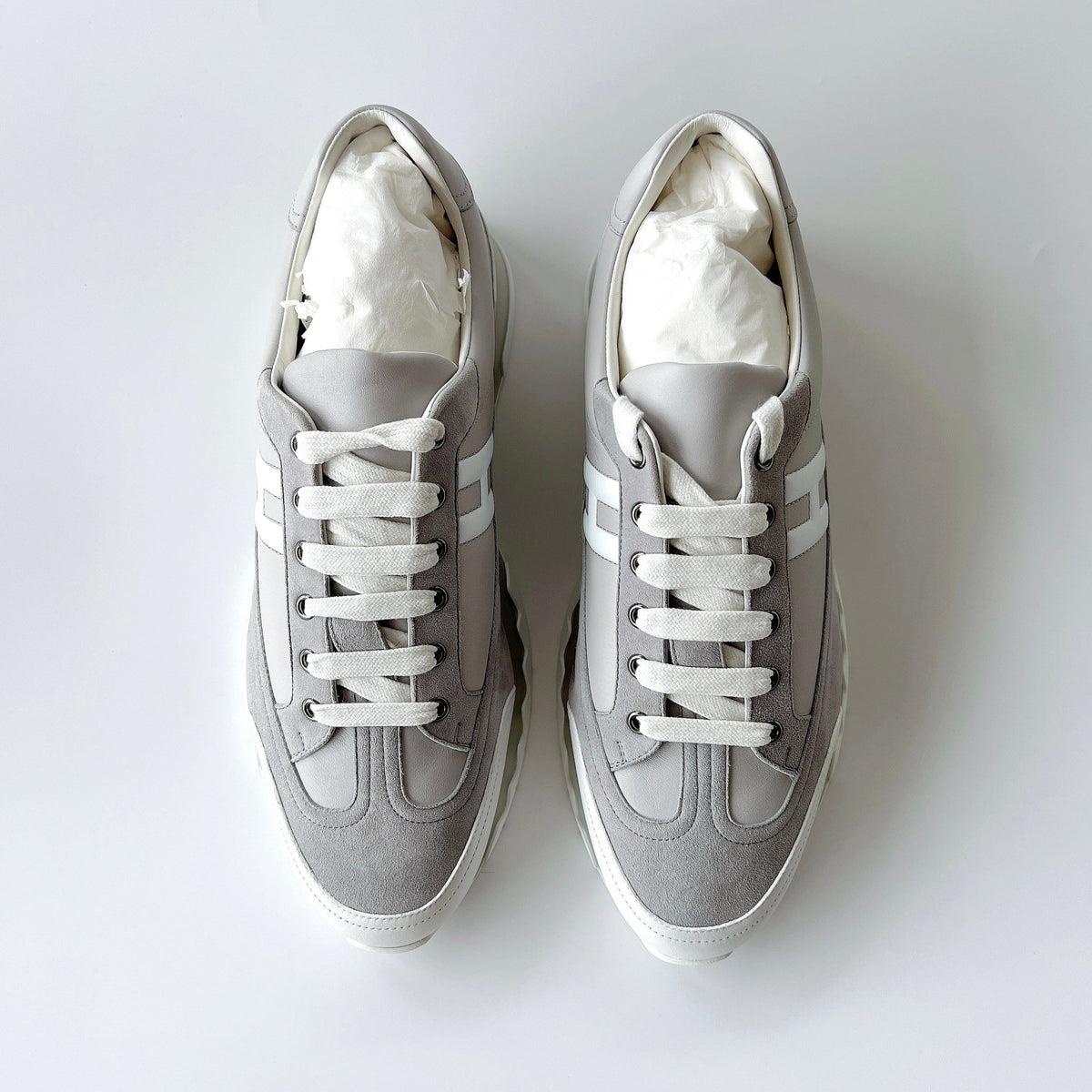 hermes sneakers grey