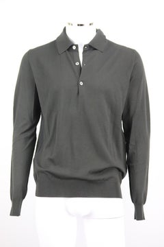 Hermès Herren-Polohemd aus Wolle Groß