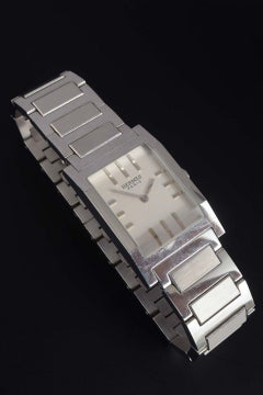 Hermès. Men’s wristwatch “Tandem”. Ca. 2000-2008
