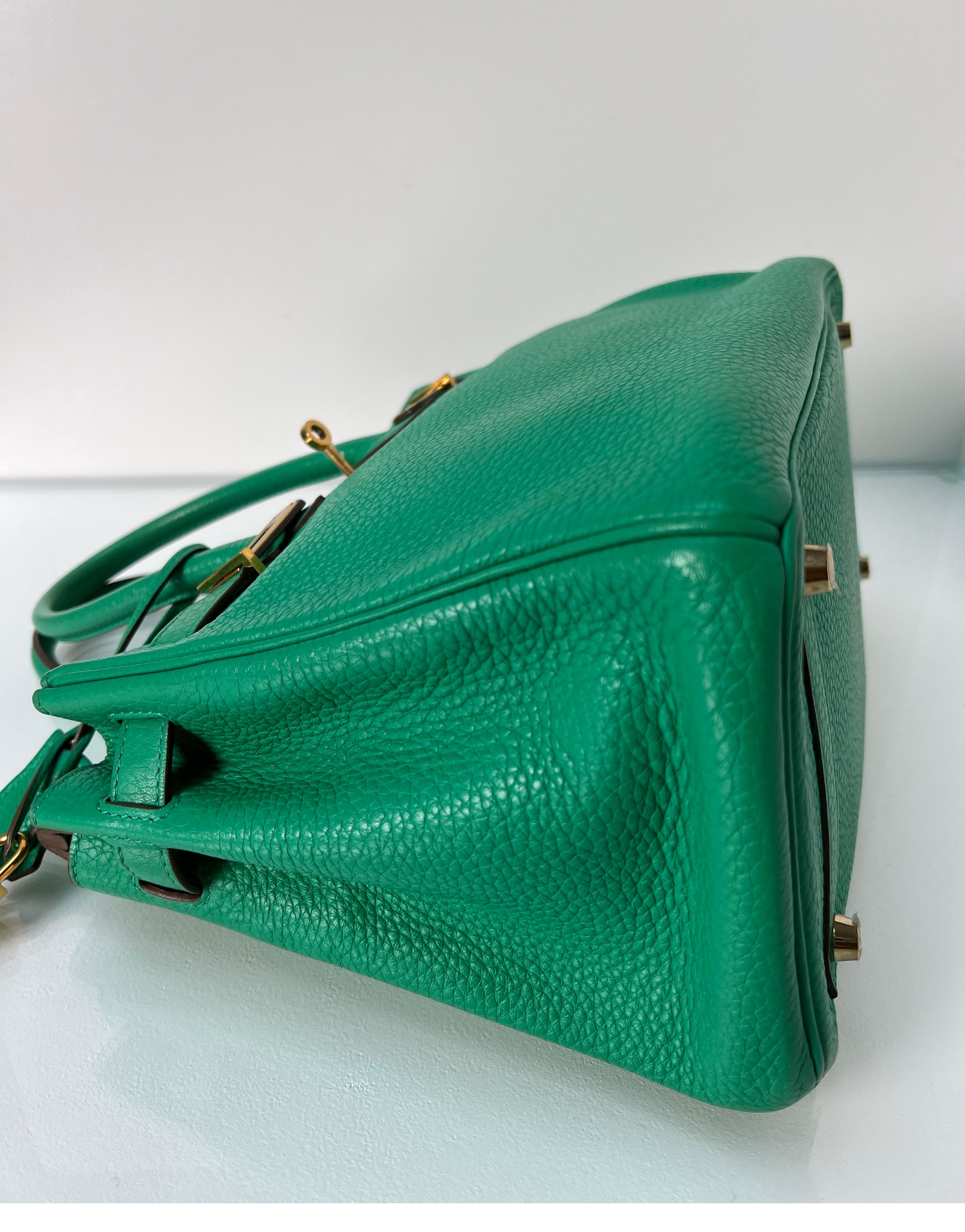 Hermes Menthe Birkin 30 Bag For Sale 1