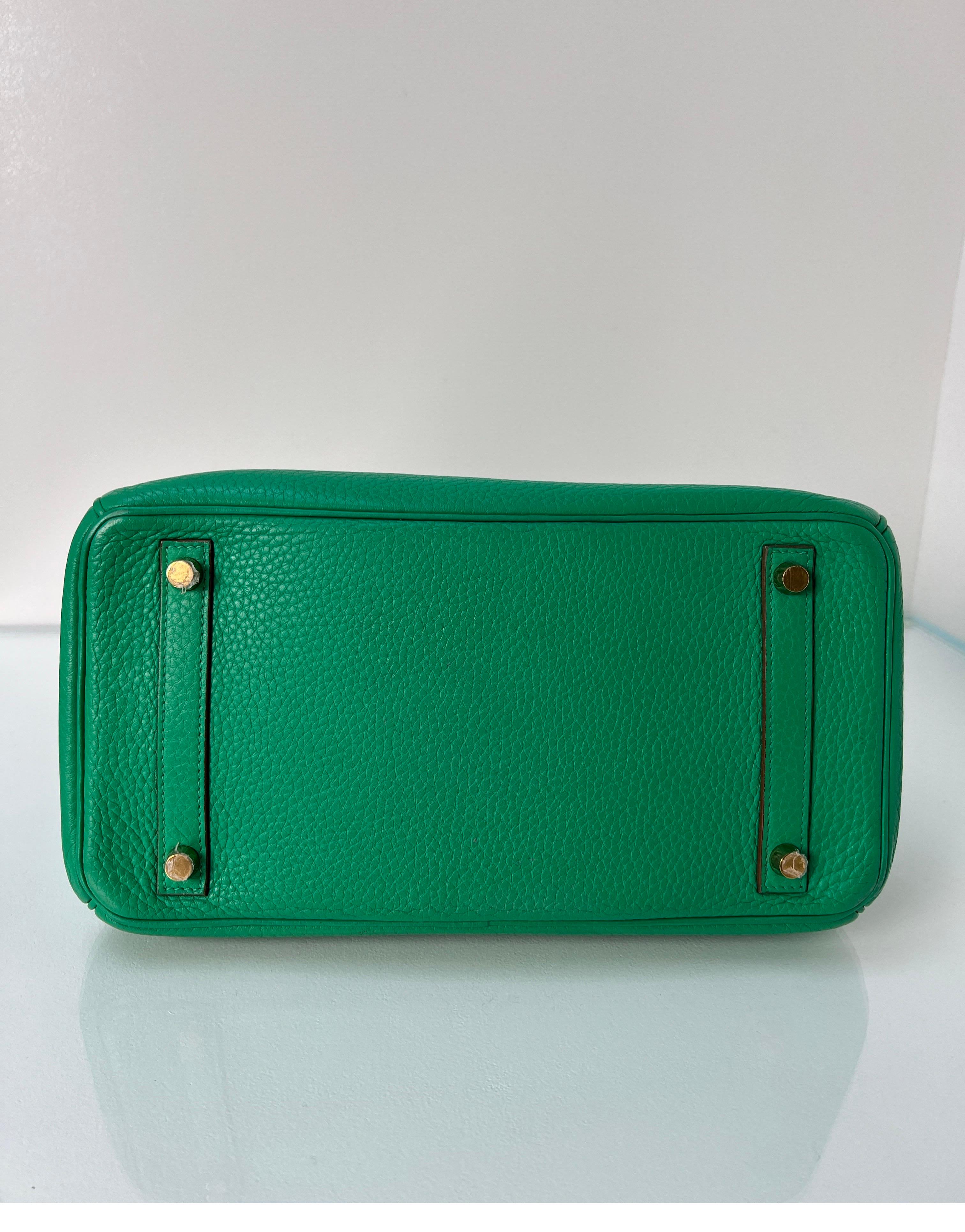 Hermes Menthe Birkin 30 Bag For Sale 2