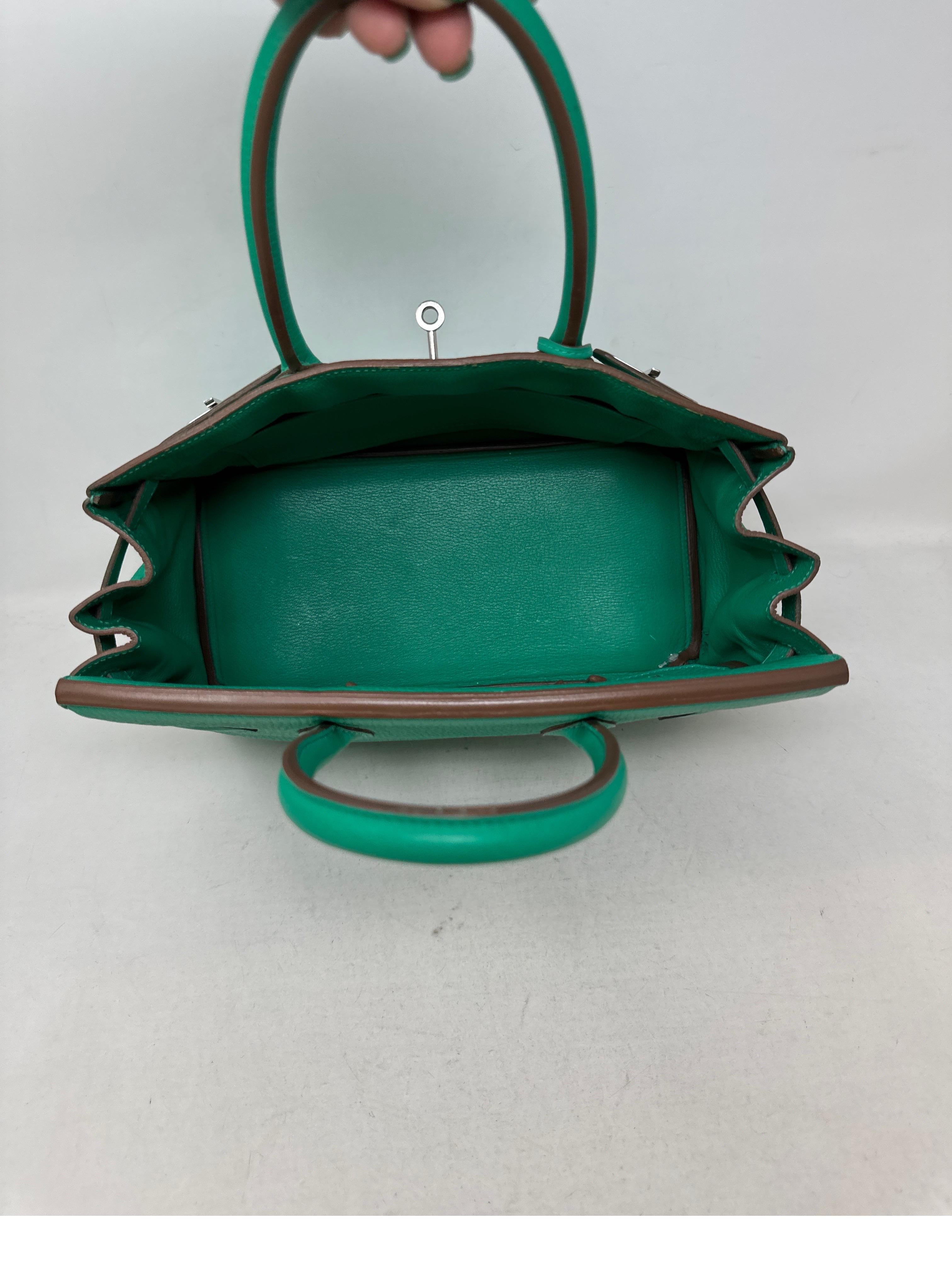 Hermes Menthe Birkin 30 Bag For Sale 4