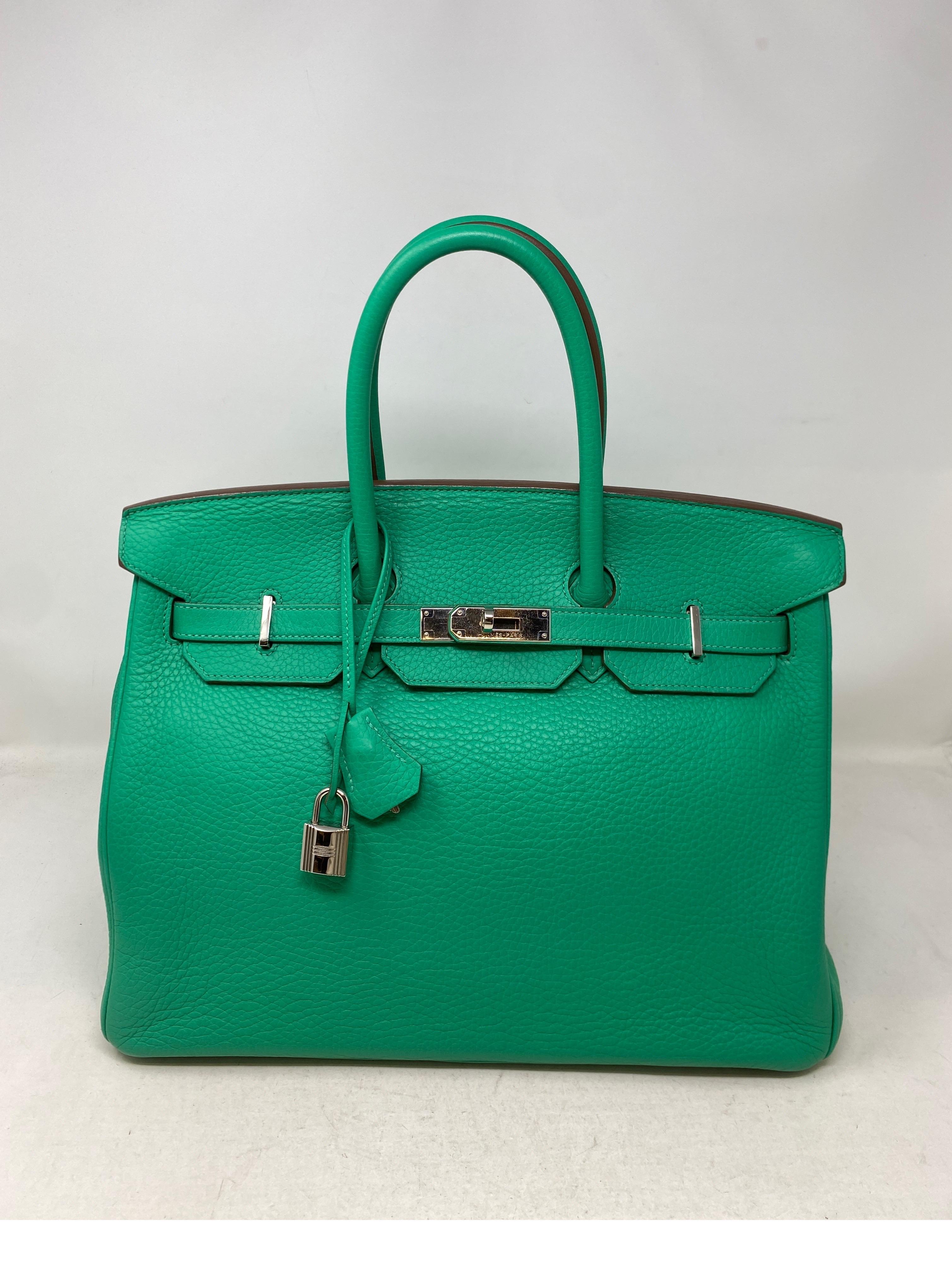 Hermes Menthe Birkin 35 Bag For Sale at 1stDibs hermes birkin 35