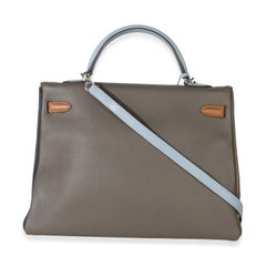 Hermès Ultraviolet Etain Bleu Lin Bleu Orage Gold Clemence Arlequin Retourne