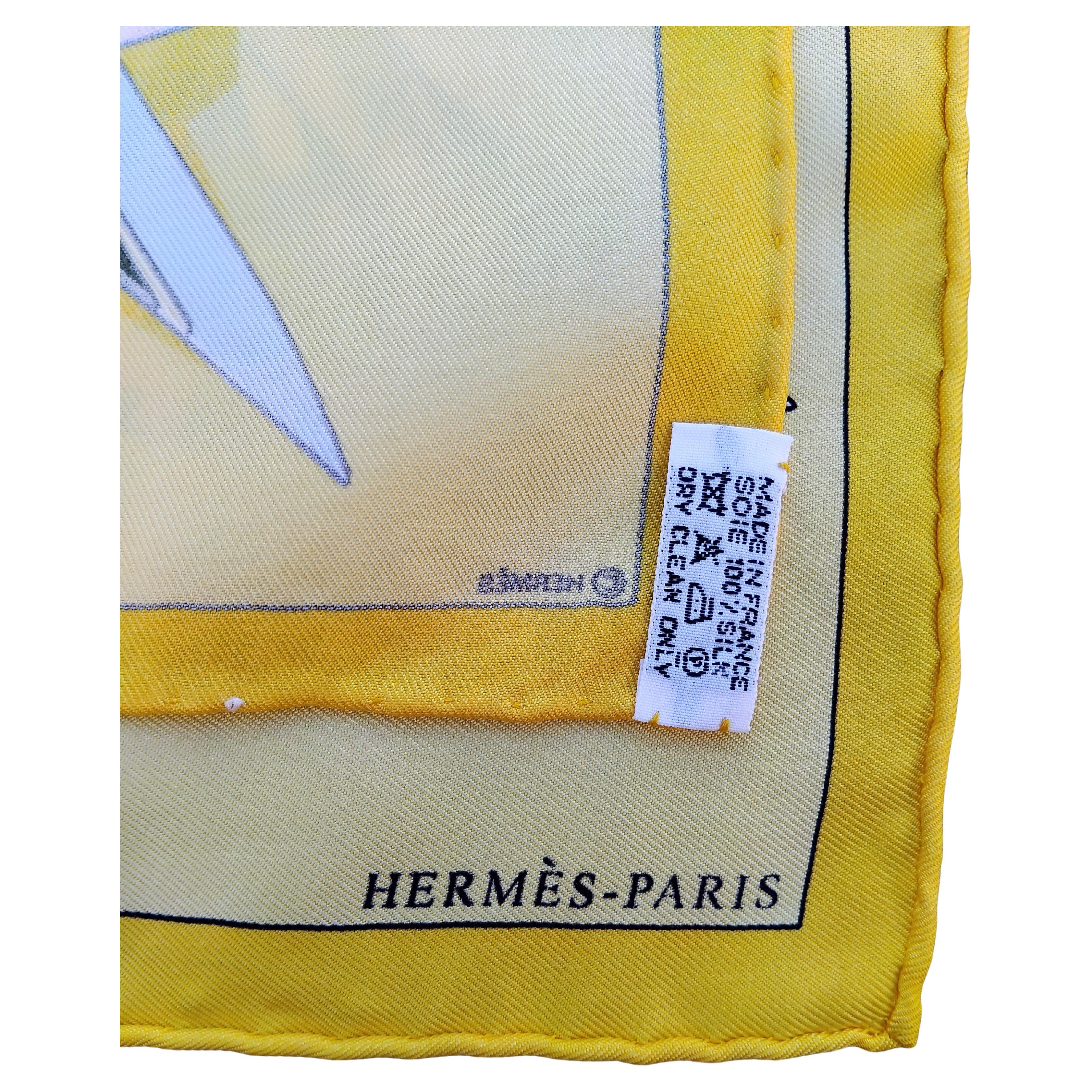 Women's Hermès Metamorphose d'un carre Silk Scarf Karen Petrossian For Sale